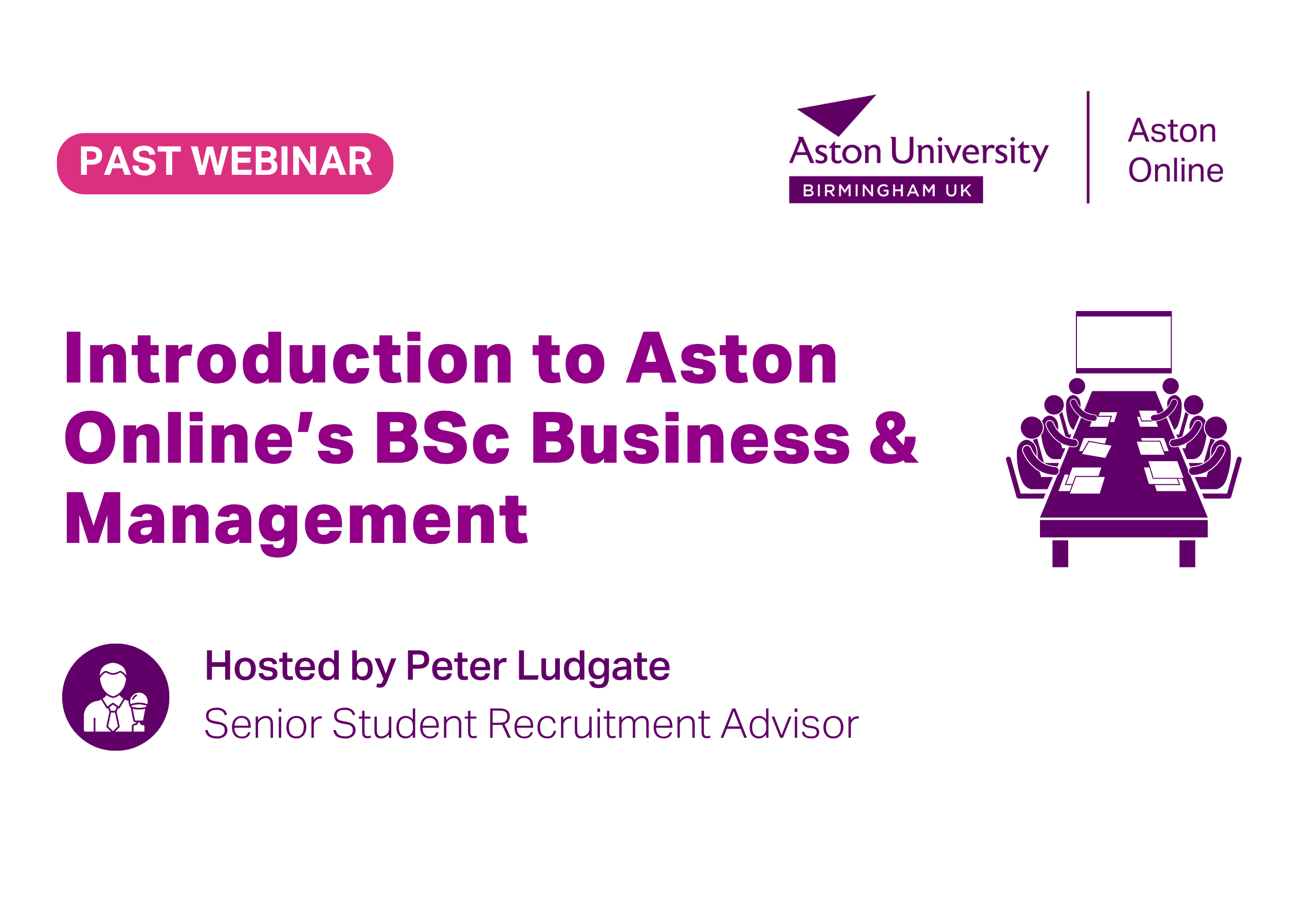 Aston webinar MSc Business and Management