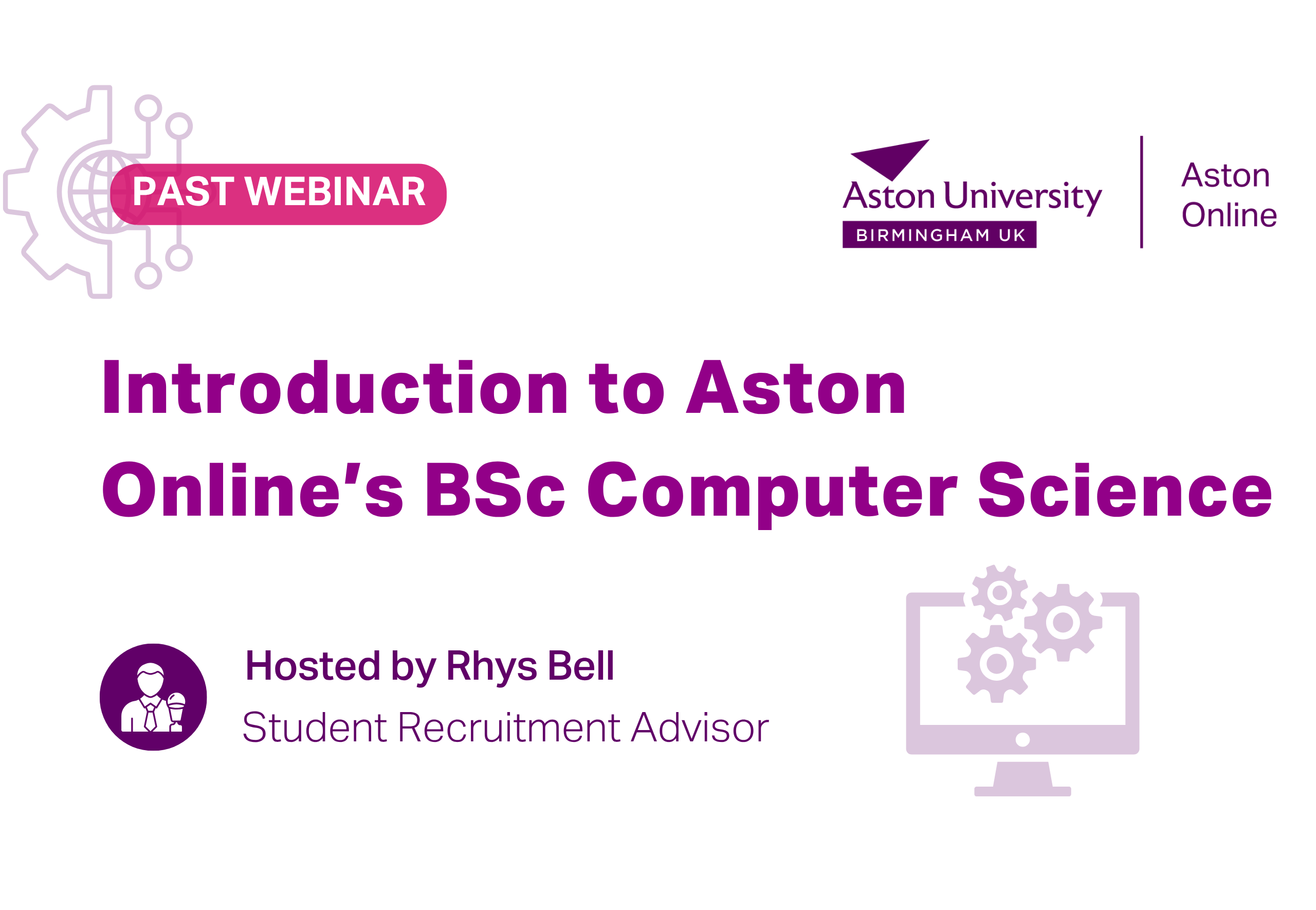 Aston webinar BSc Computer Science