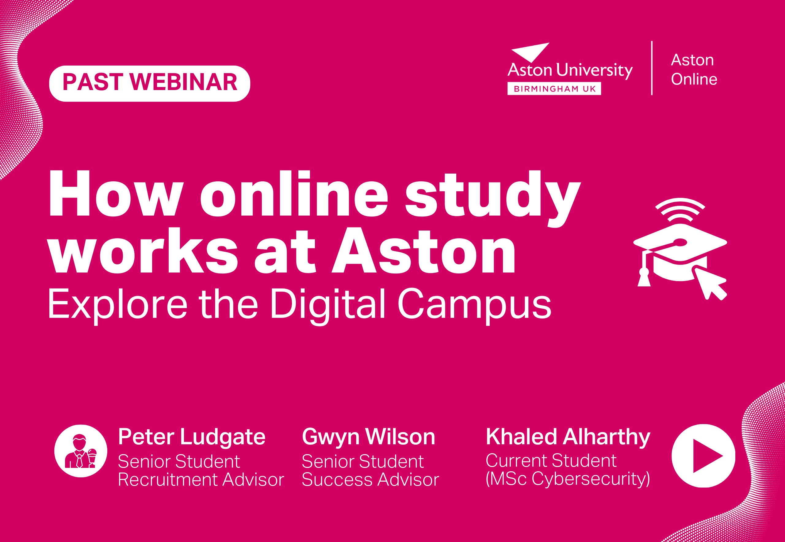 Aston – How online study works