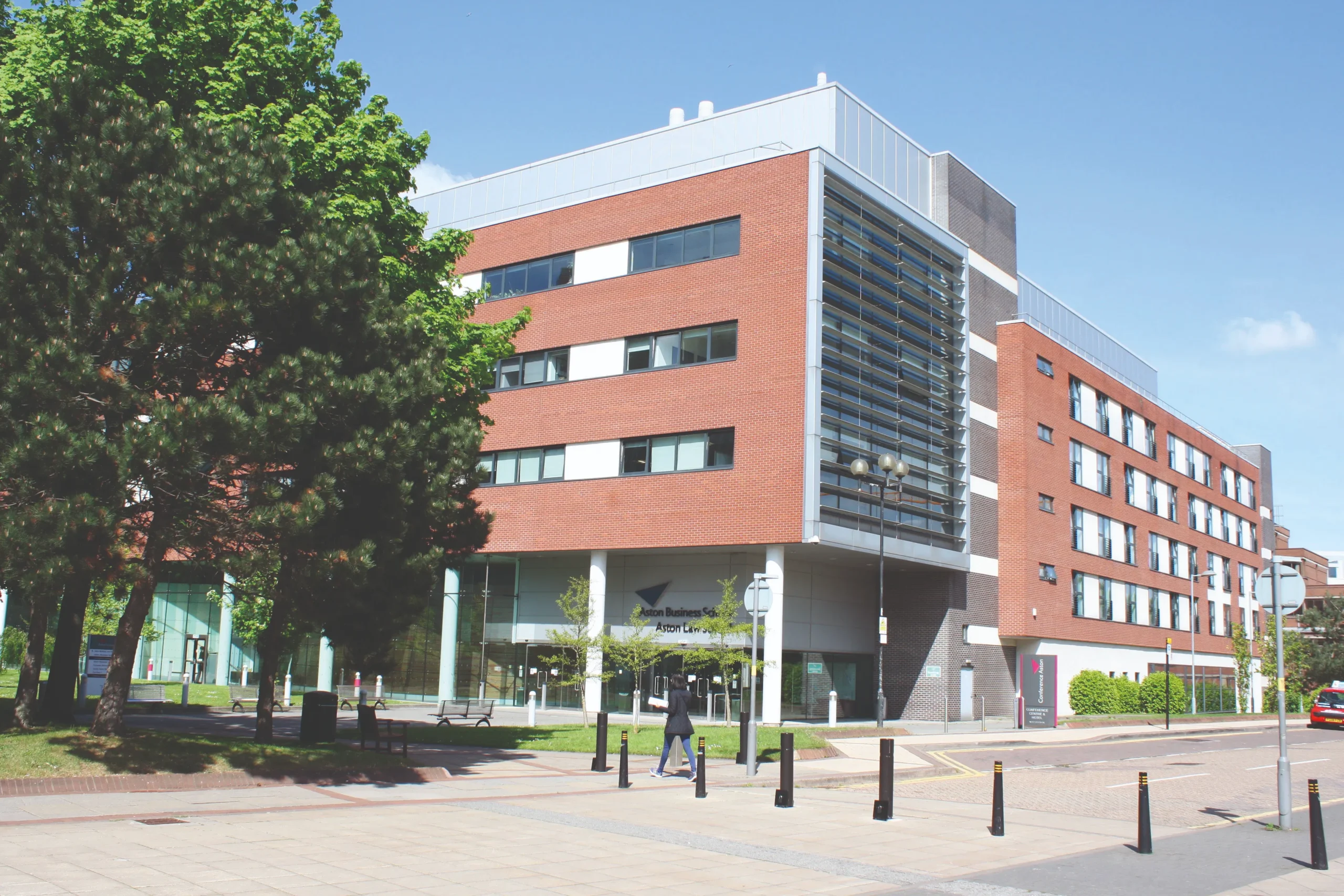 Aston University ranked within the top 5% of universities globally - outside of aston campus