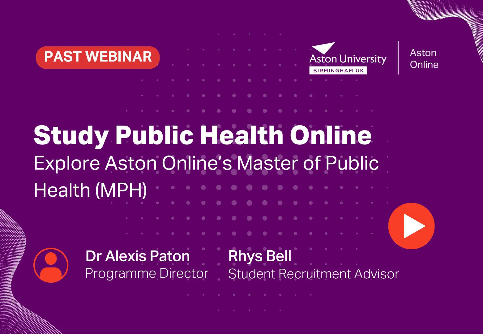 Study Public health online