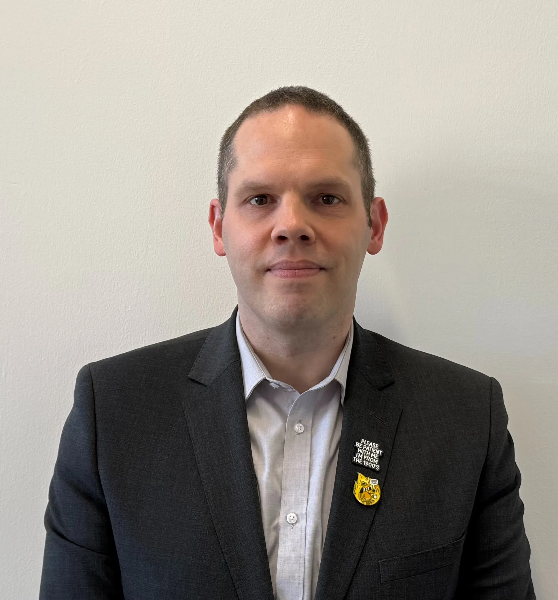 Richard Lee, Computer Science BSc Programme Director - slight smile, looking straight ahead