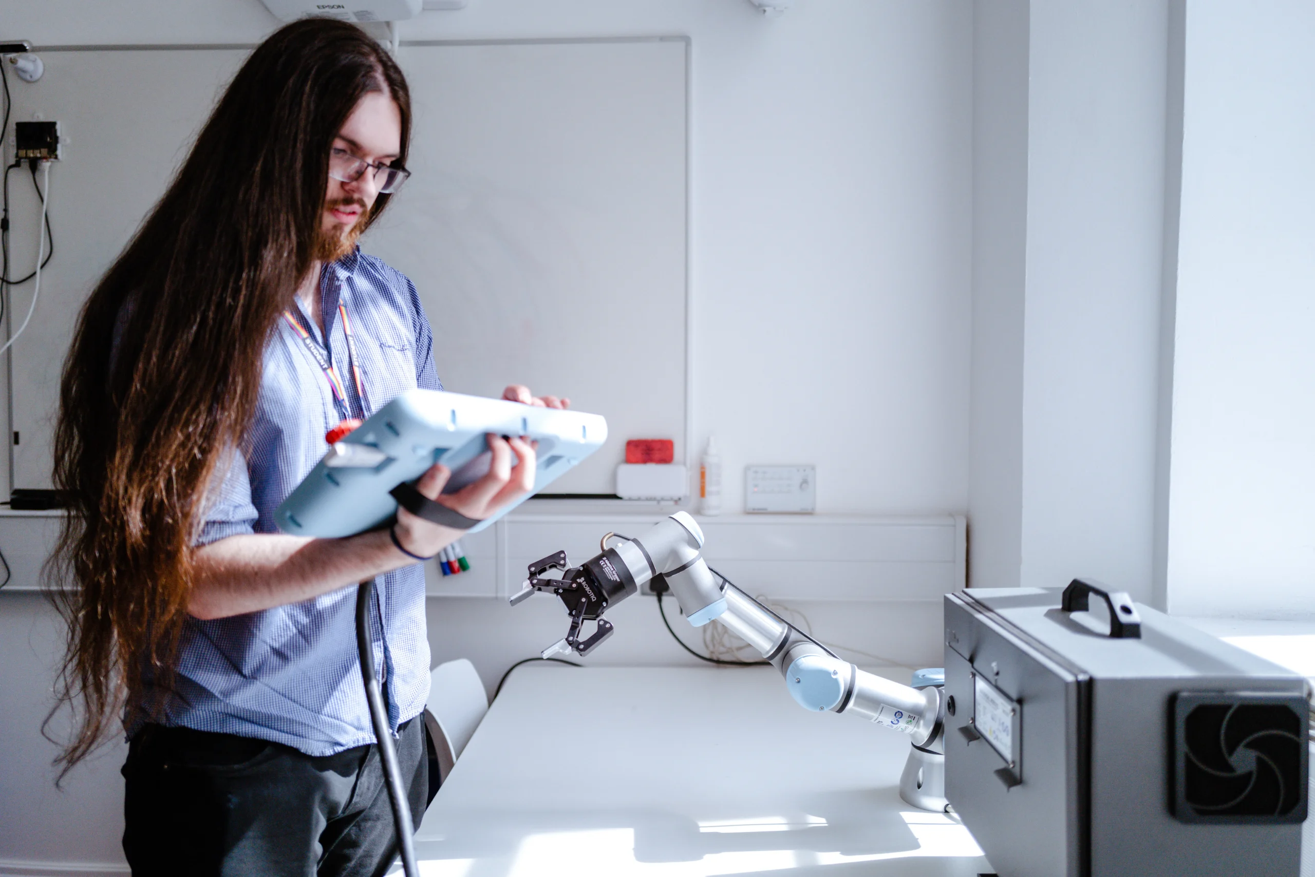 MSc Computer Science - Build the in-demand capabilities employers value - man working on device