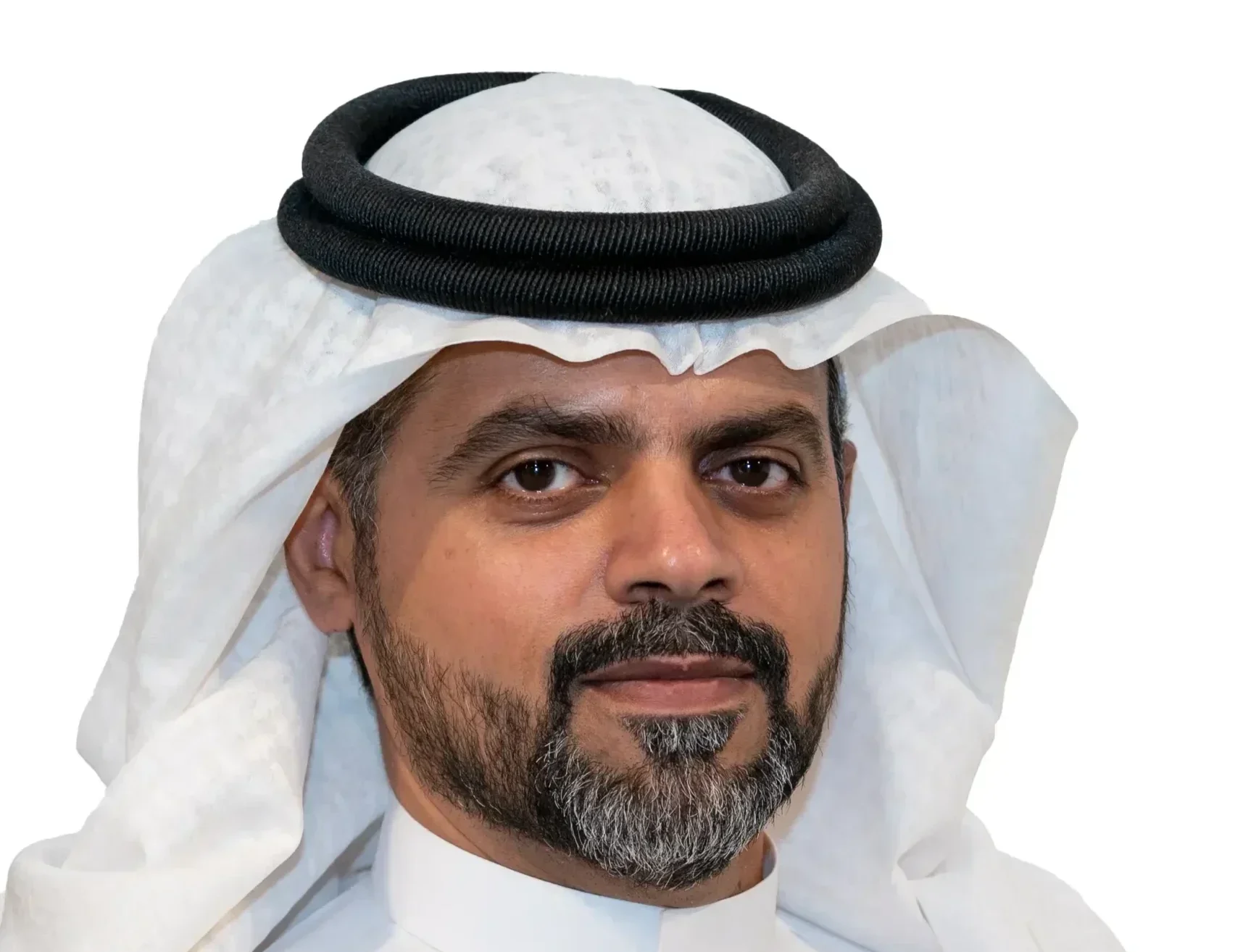 Khaled Alharthy - Aston Online Cybersecurity MSc student - man wearing white