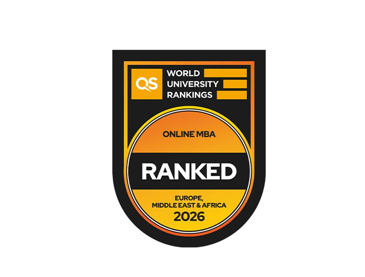 QS World University Rankings - Aston Online MBA Top 25 logo