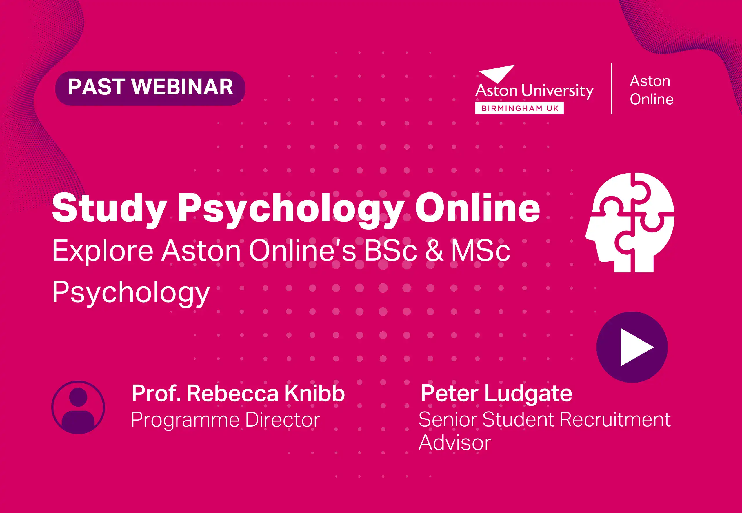 psychology webinar